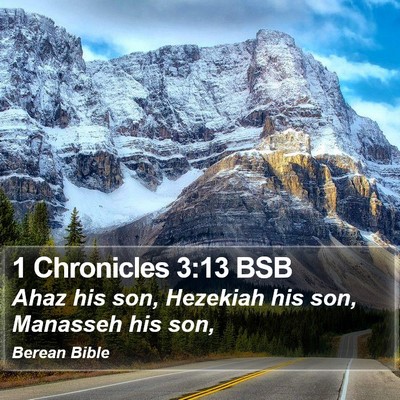 1 Chronicles 3:13 BSB Bible Verse Image