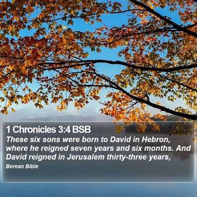 1 Chronicles 3:4 BSB Bible Verse Image
