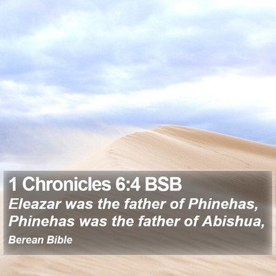 1 Chronicles 6:4 BSB Bible Verse Image
