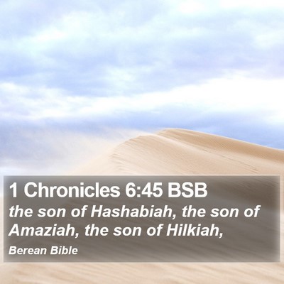1 Chronicles 6:45 BSB Bible Verse Image