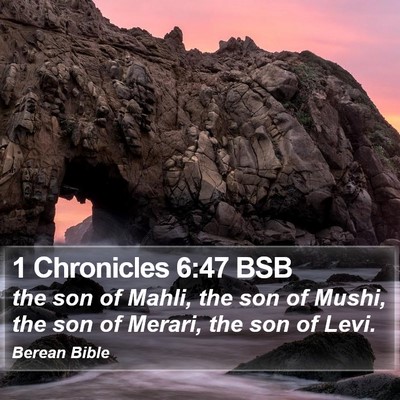 1 Chronicles 6:47 BSB Bible Verse Image