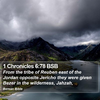 1 Chronicles 6:78 BSB Bible Verse Image