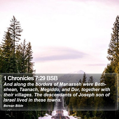 1 Chronicles 7:29 BSB Bible Verse Image