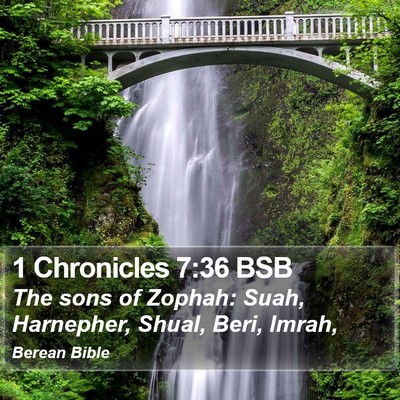 1 Chronicles 7:36 BSB Bible Verse Image