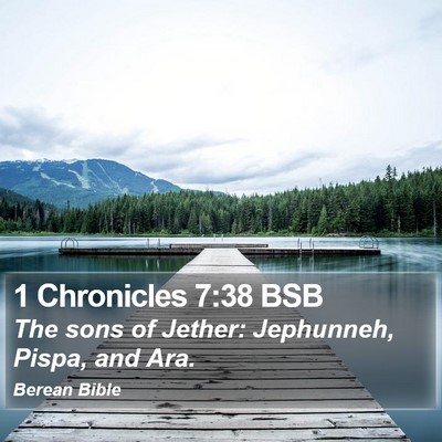 1 Chronicles 7:38 BSB Bible Verse Image