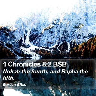 1 Chronicles 8:2 BSB Bible Verse Image