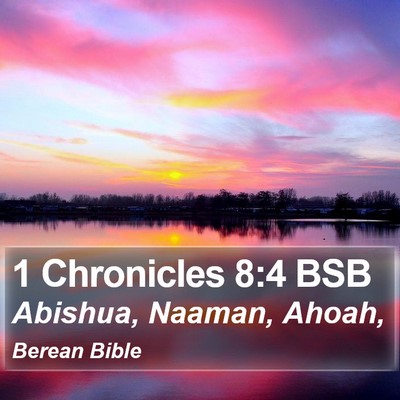 1 Chronicles 8:4 BSB Bible Verse Image