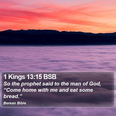 1 Kings 13:15 BSB Bible Verse Image