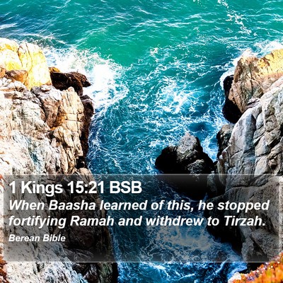 1 Kings 15:21 BSB Bible Verse Image