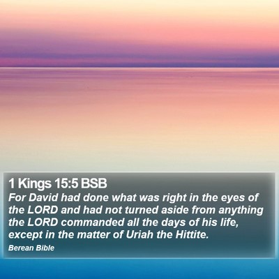 1 Kings 15:5 BSB Bible Verse Image