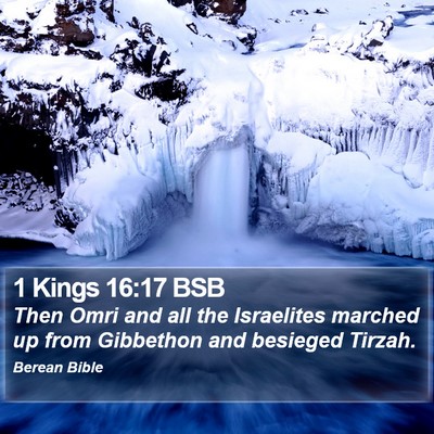 1 Kings 16:17 BSB Bible Verse Image
