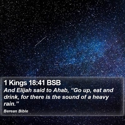 1 Kings 18:41 BSB Bible Verse Image