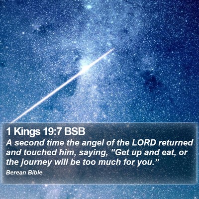 1 Kings 19:7 BSB Bible Verse Image