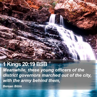 1 Kings 20:19 BSB Bible Verse Image