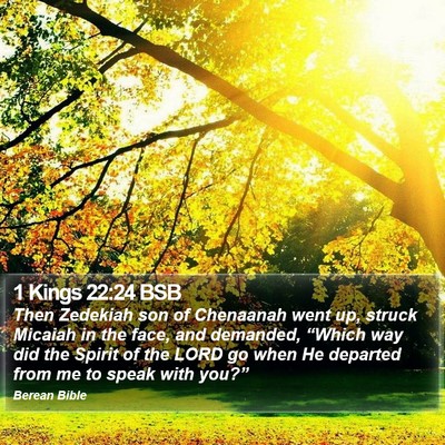 1 Kings 22:24 BSB Bible Verse Image