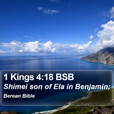 1 Kings 4:18 BSB Bible Verse Image
