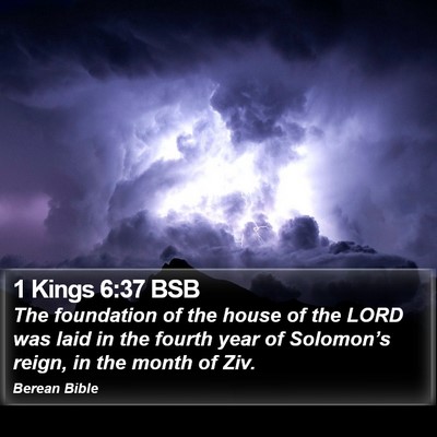 1 Kings 6:37 BSB Bible Verse Image