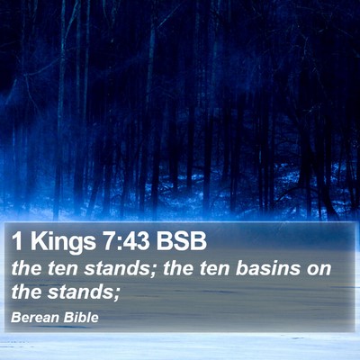 1 Kings 7:43 BSB Bible Verse Image