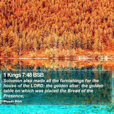 1 Kings 7:48 BSB Bible Verse Image