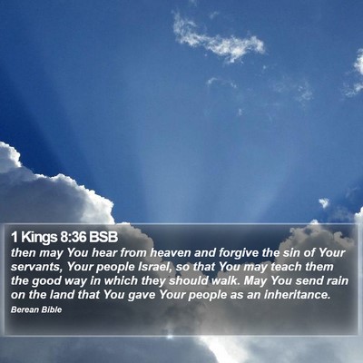 1 Kings 8:36 BSB Bible Verse Image