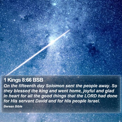 1 Kings 8:66 BSB Bible Verse Image