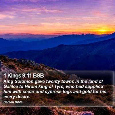 1 Kings 9:11 BSB Bible Verse Image