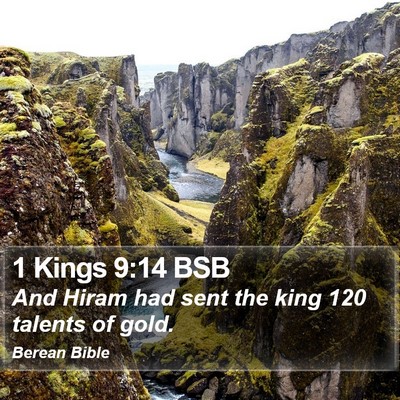 1 Kings 9:14 BSB Bible Verse Image