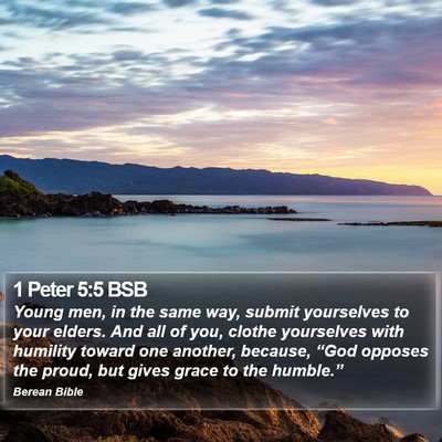 1 Peter 5:5 BSB Bible Verse Image