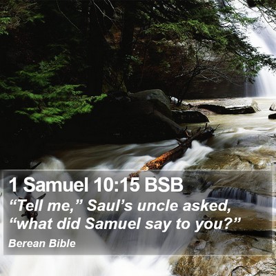 1 Samuel 10:15 BSB Bible Verse Image