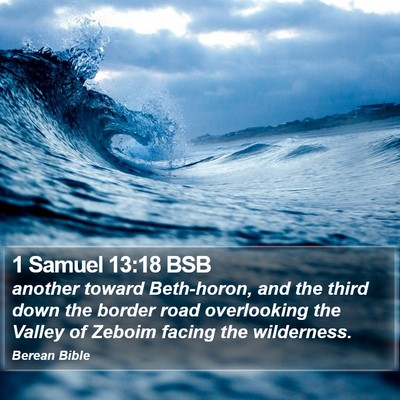 1 Samuel 13:18 BSB Bible Verse Image