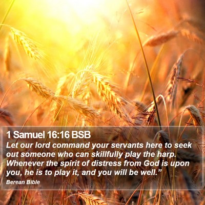 1 Samuel 16:16 BSB Bible Verse Image