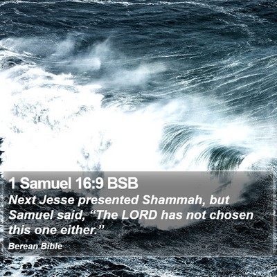 1 Samuel 16:9 BSB Bible Verse Image