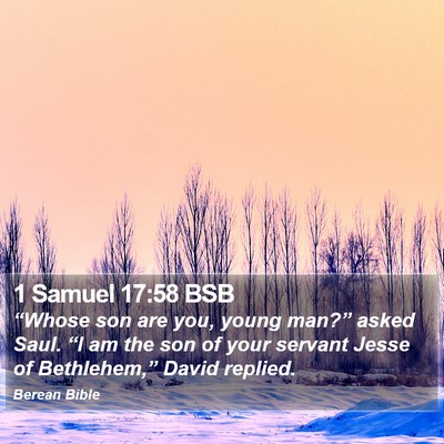1 Samuel 17:58 BSB Bible Verse Image