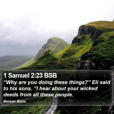 1 Samuel 2:23 BSB Bible Verse Image
