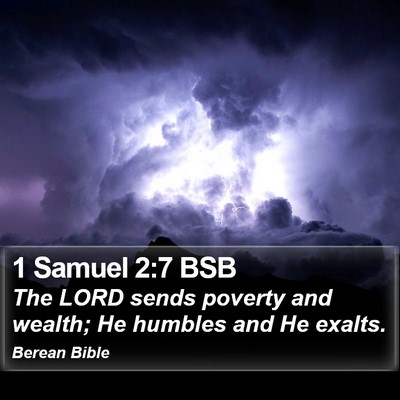 1 Samuel 2:7 BSB Bible Verse Image