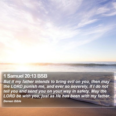 1 Samuel 20:13 BSB Bible Verse Image