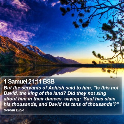 1 Samuel 21:11 BSB Bible Verse Image