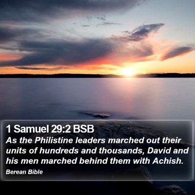 1 Samuel 29:2 BSB Bible Verse Image