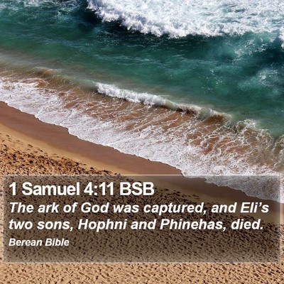 1 Samuel 4:11 BSB Bible Verse Image