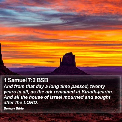 1 Samuel 7:2 BSB Bible Verse Image