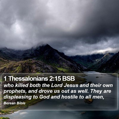 1 Thessalonians 2:15 BSB Bible Verse Image