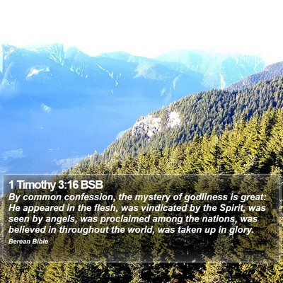 1 Timothy 3:16 BSB Bible Verse Image