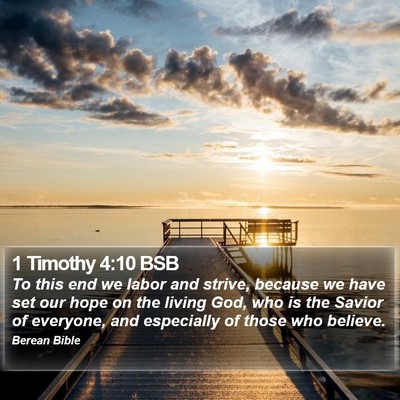 1 Timothy 4:10 BSB Bible Verse Image