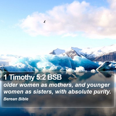 1 Timothy 5:2 BSB Bible Verse Image