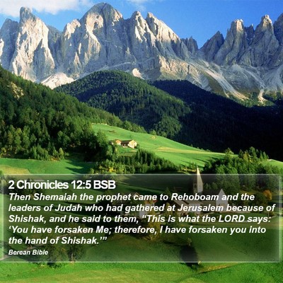 2 Chronicles 12:5 BSB Bible Verse Image