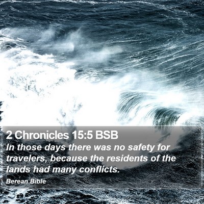 2 Chronicles 15:5 BSB Bible Verse Image