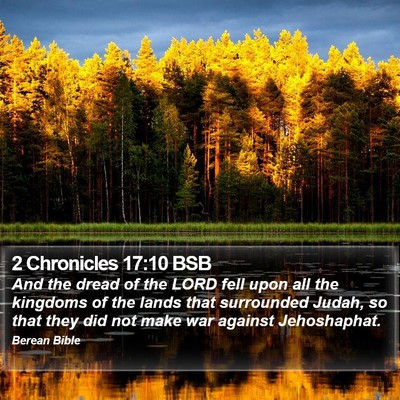 2 Chronicles 17:10 BSB Bible Verse Image