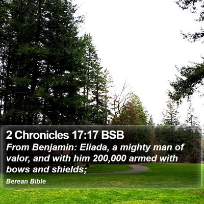 2 Chronicles 17:17 BSB Bible Verse Image