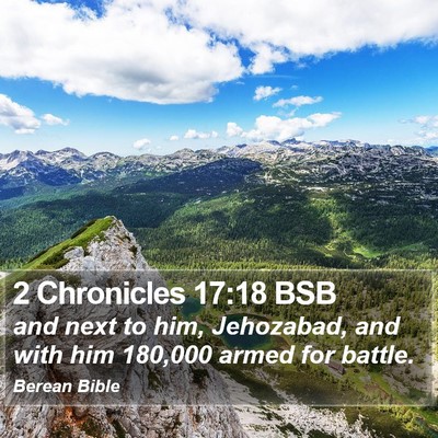 2 Chronicles 17:18 BSB Bible Verse Image