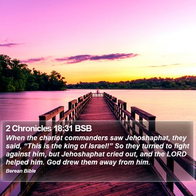 2 Chronicles 18:31 BSB Bible Verse Image